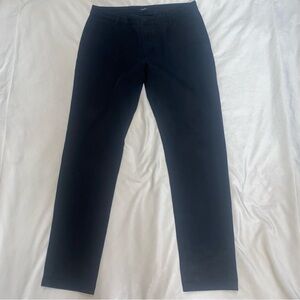 Theory Black Label Black Stretch Chinos, 33x31